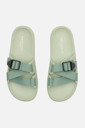 CHERIE SANDAL WITH POLYESTER STRAPS-Footwear-ILSE JACOBSEN-Coriander