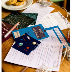 CHILDREN'S ESCAPE ROOM IN AN ENEVLOPE | THE SPACE STATION-Fun and Games-PUZZLE POST UK-Coriander