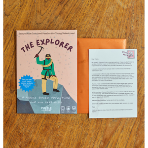 CHILDREN'S ESCAPE ROOM | THE EXPLORER-Fun and Games-PUZZLE POST UK-Coriander