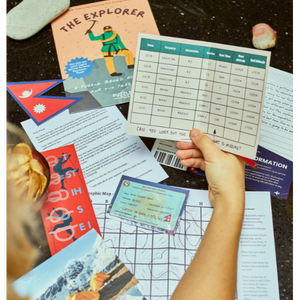 CHILDREN'S ESCAPE ROOM | THE EXPLORER-Fun and Games-PUZZLE POST UK-Coriander