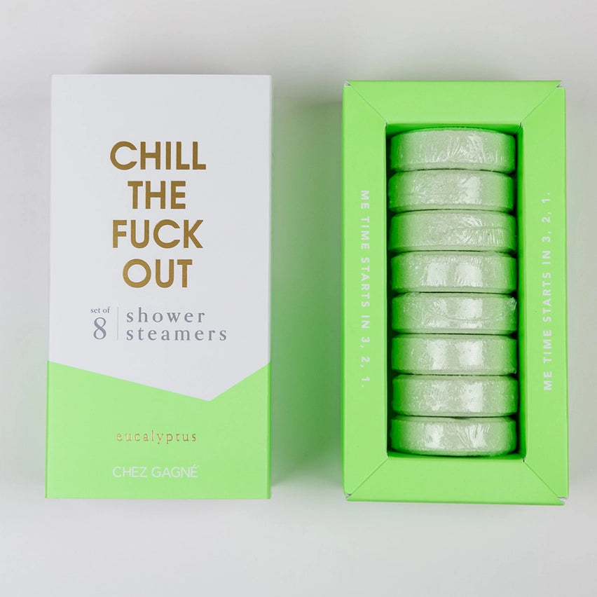 CHILL THE F*CK OUT VEGAN SHOWER STEAMERS-Self Care-CHEZ GAGNE-Coriander