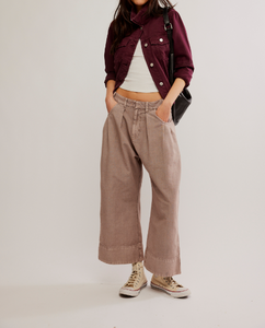 CHINO PANT | SWEET TALK-Bottoms-FREE PEOPLE-Coriander