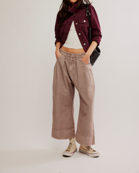 CHINO PANT | SWEET TALK-Bottoms-FREE PEOPLE-Coriander