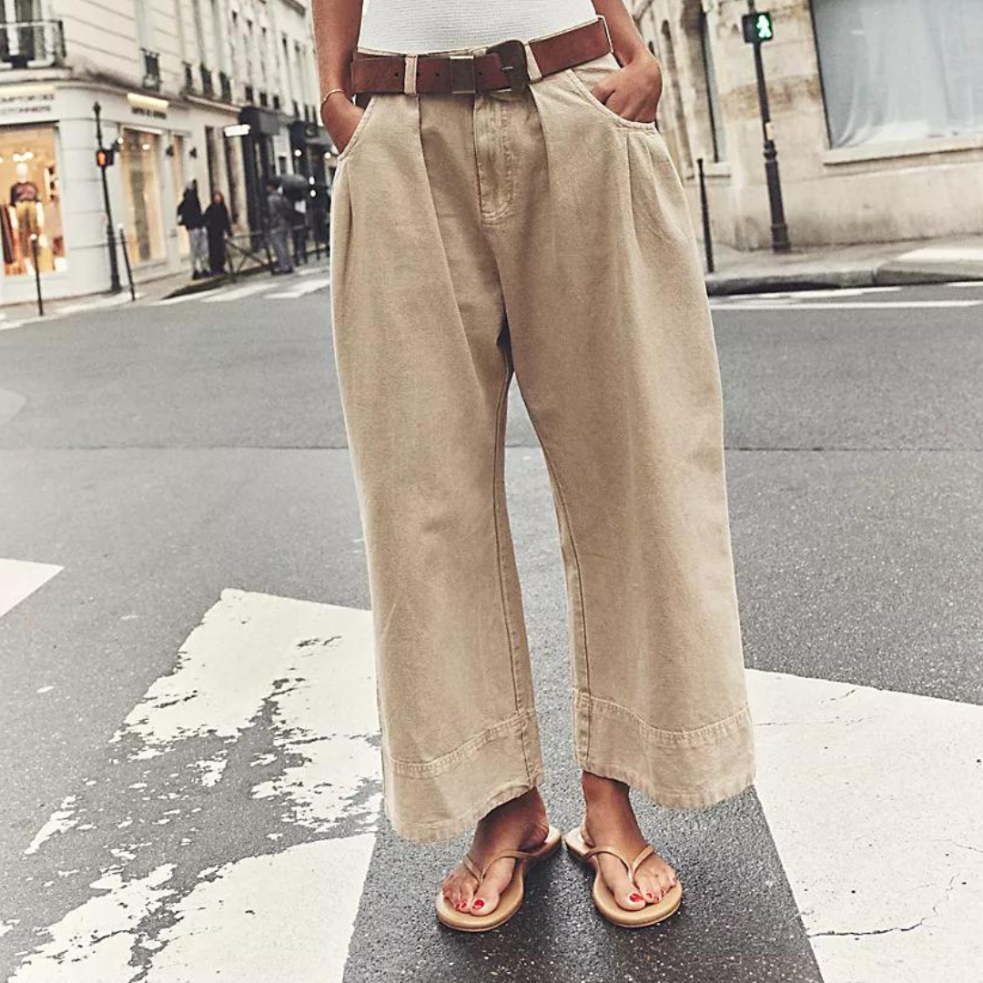 CHINO PANT | SWEET TALK-Bottoms-FREE PEOPLE-4-CROISSANT-Coriander