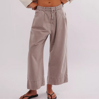 CHINO PANT | SWEET TALK-Bottoms-FREE PEOPLE-4-PHANTOM-Coriander