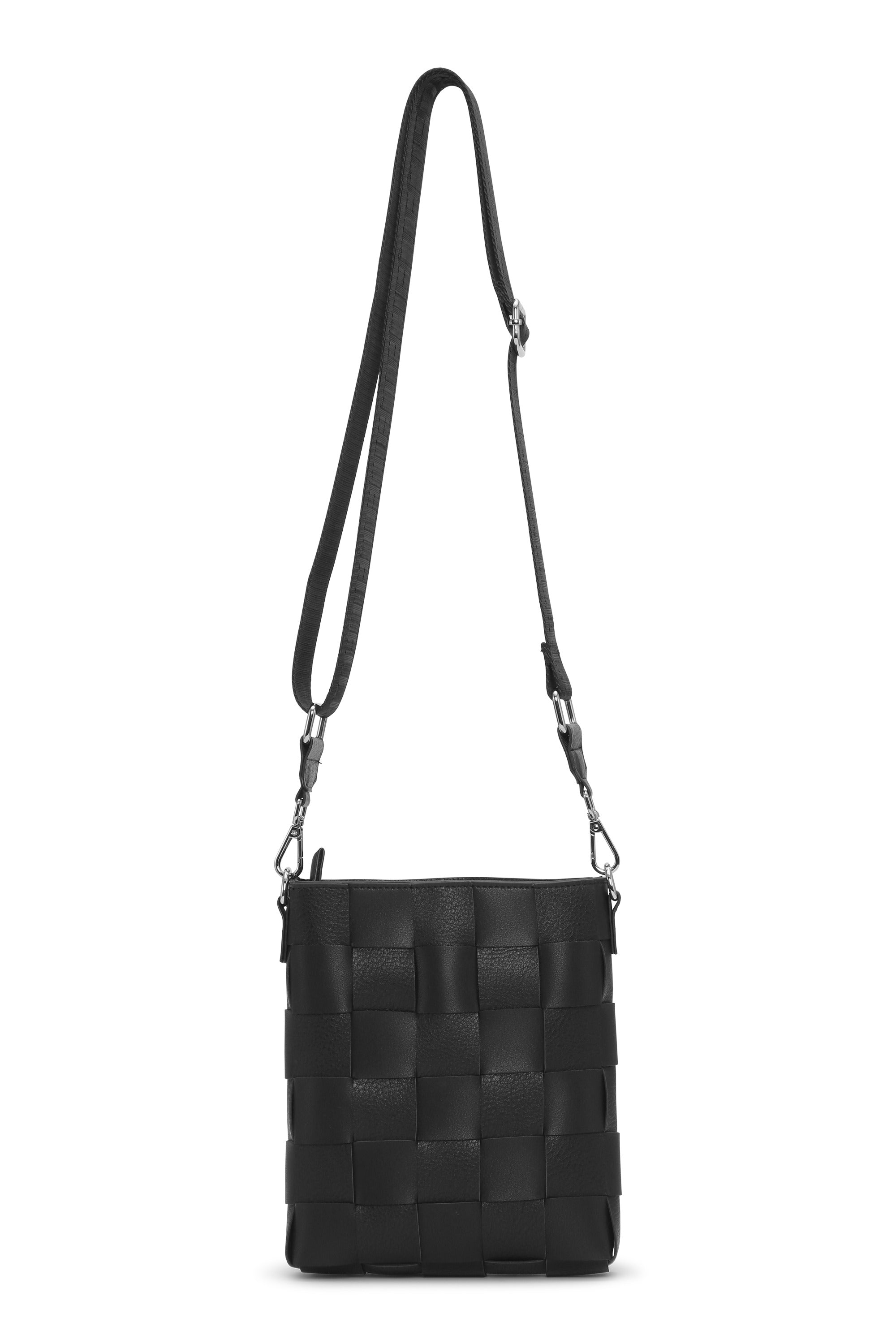 CROSSBODY BAG | SMALL BRAIDED SQUARED-Bags & Wallets-ILSE JACOBSEN-Coriander
