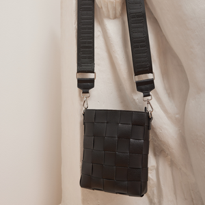 CROSSBODY BAG | SMALL BRAIDED SQUARED-Bags & Wallets-ILSE JACOBSEN-Coriander