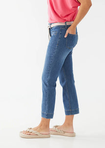 CHRISTINE STRAIGHT CROP JEANS-Denim-FRENCH DRESSING JEANS-Coriander