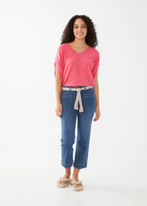 CHRISTINE STRAIGHT CROP JEANS-Denim-FRENCH DRESSING JEANS-Coriander