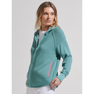 CHUNKY COTTON HOODIE-Jackets & Sweaters-ZAKET & PLOVER-Coriander