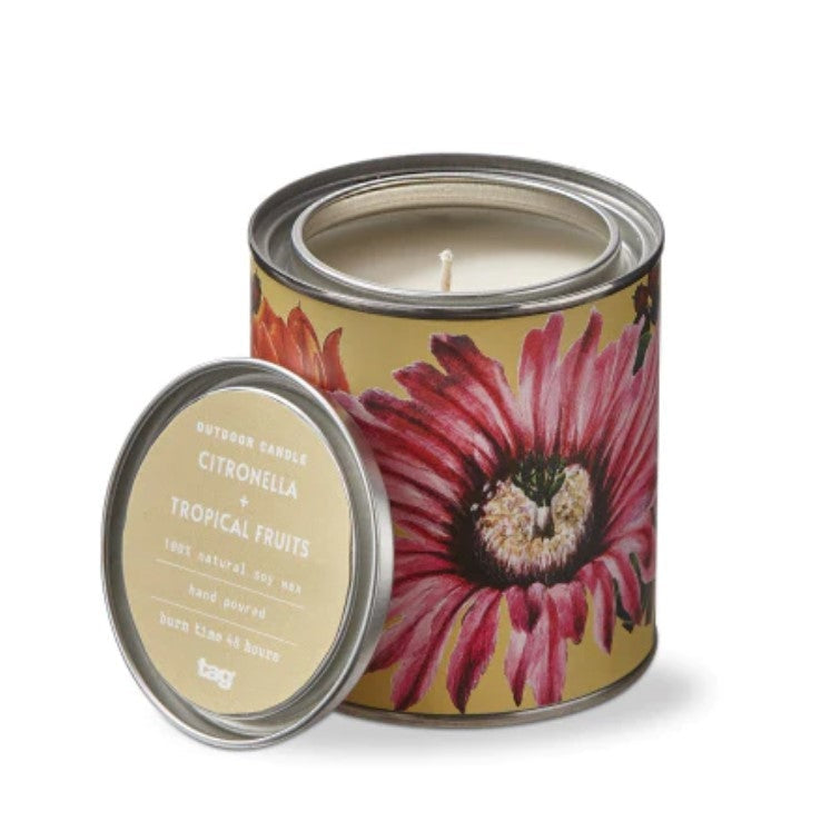 CITRONELLA AND TROPICAL FRUITS OUTDOOR CANDLE-Outdoor candle-TAG-Coriander