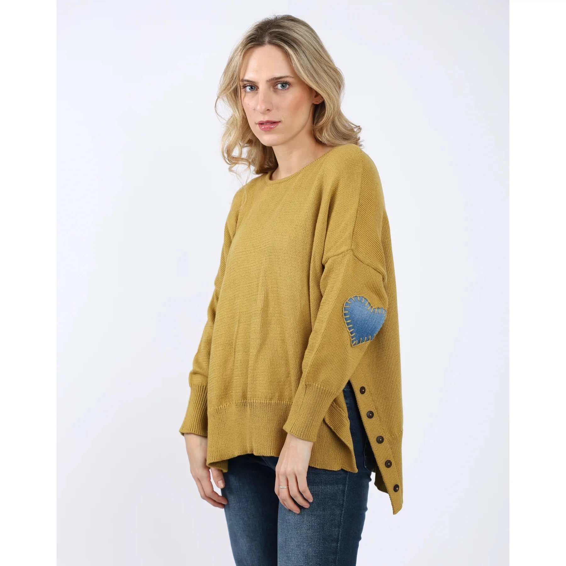 CLARA PULLOVER-Tops-SHANNON PASSERO-SMALL-OCHRE-Coriander