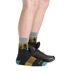 CLOSE ENCOUNTERS HIKER SOCKS - CHARCOAL-socks-DARN TOUGH-LARGE-CHAR-Coriander