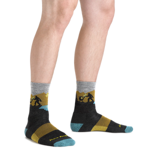 CLOSE ENCOUNTERS HIKER SOCKS - CHARCOAL-socks-DARN TOUGH-LARGE-CHAR-Coriander