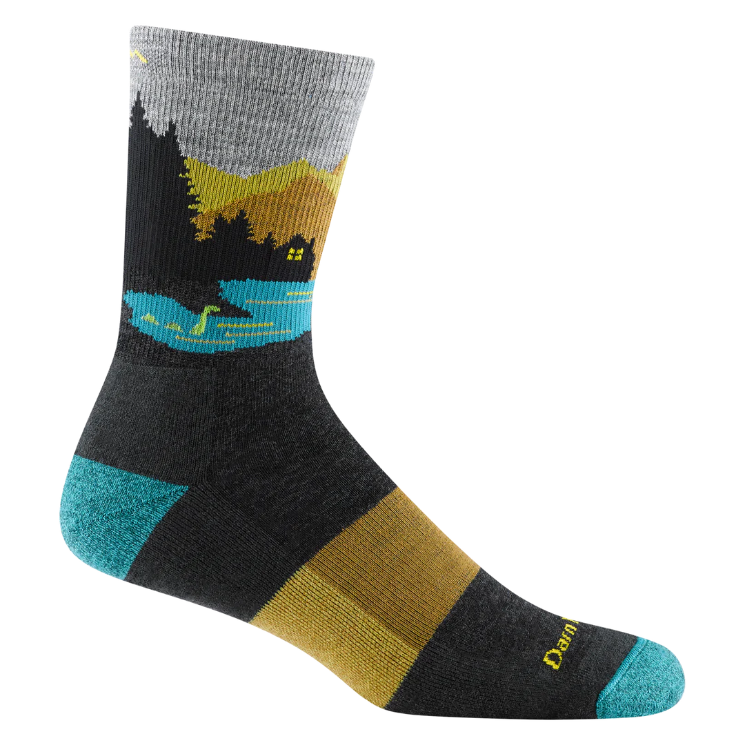 CLOSE ENCOUNTERS HIKER SOCKS - CHARCOAL-socks-DARN TOUGH-LARGE-CHAR-Coriander