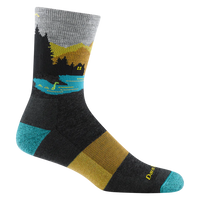 CLOSE ENCOUNTERS HIKER SOCKS - CHARCOAL-socks-DARN TOUGH-LARGE-CHAR-Coriander