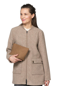 CLUTCH PURSE | WOVEN-Bags & Wallets-ILSE JACOBSEN-Coriander