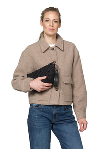 CLUTCH PURSE | WOVEN-Bags & Wallets-ILSE JACOBSEN-Coriander
