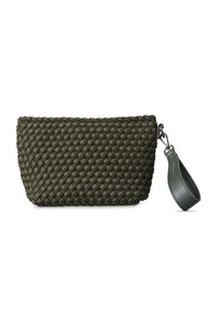 CLUTCH PURSE | WOVEN-Bags & Wallets-ILSE JACOBSEN-ARMY 410-Coriander