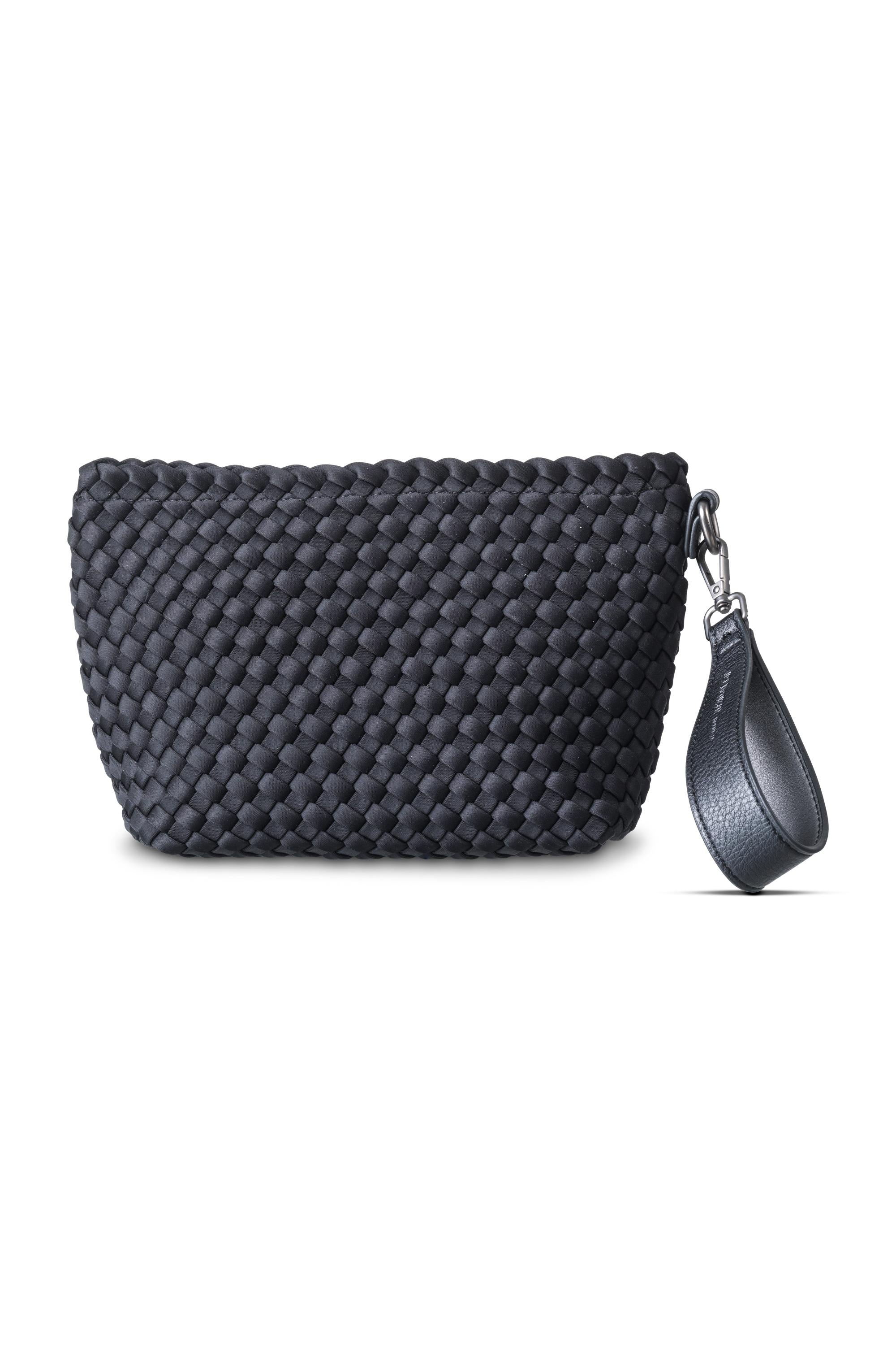CLUTCH PURSE | WOVEN-Bags & Wallets-ILSE JACOBSEN-BLACK 001-Coriander