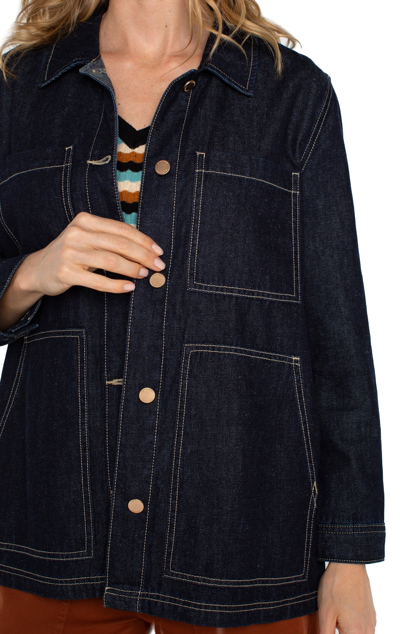 COAT | CHORE-Jackets & Sweaters-LIVERPOOL-Coriander