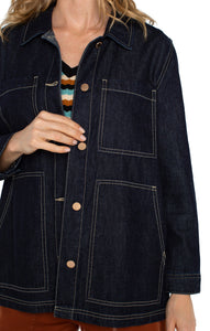 COAT | CHORE-Jackets & Sweaters-LIVERPOOL-Coriander