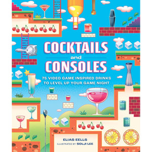 COCKTAILS & CONSOLES: 75 VIDEO GAME INSPIRED DRINKS-Books & Stationery-HACHETTE BOOK GROUP-Coriander