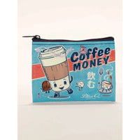 COFFEE MONEY COIN PURSE-Bags & Wallets-BLUE Q-Coriander