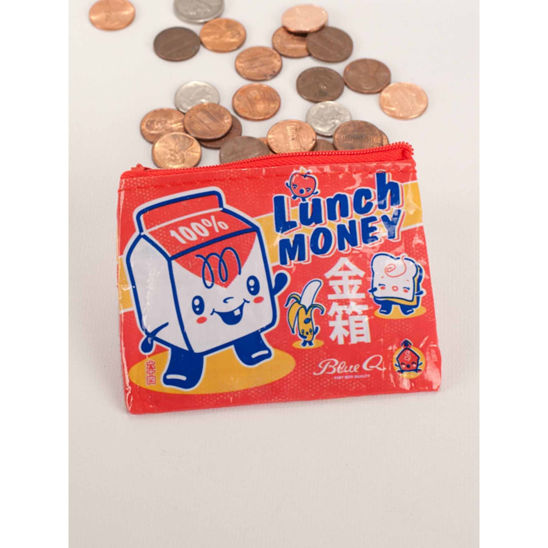 COIN PURSE | LUNCH MONEY-Bags & Wallets-BLUE Q-Coriander
