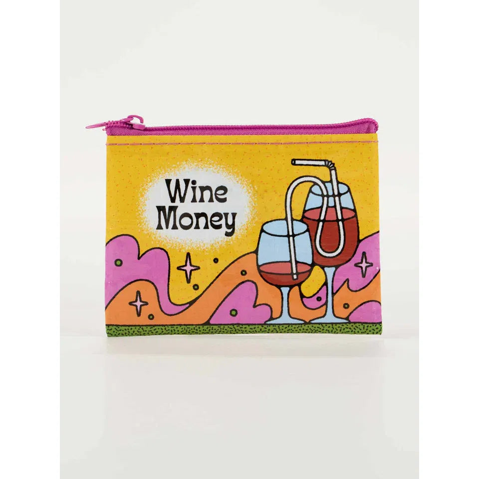 COIN PURSE | WINE MONEY-Bags & Wallets-BLUE Q-Coriander
