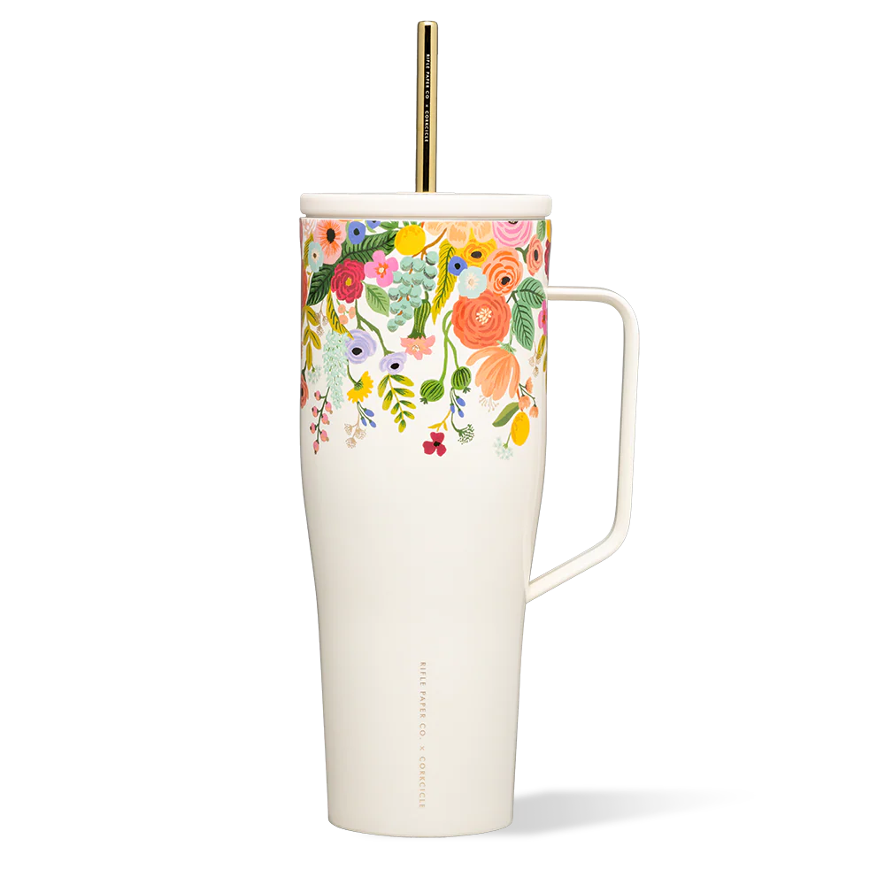 COLD CUP 30 OZ | RIFLE GARDEN PARTY CREAM-Home-CORKCICLE-Coriander