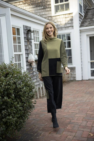 COLOURBLOCKED TUNIC-Jackets & Sweaters-HABITAT-Coriander