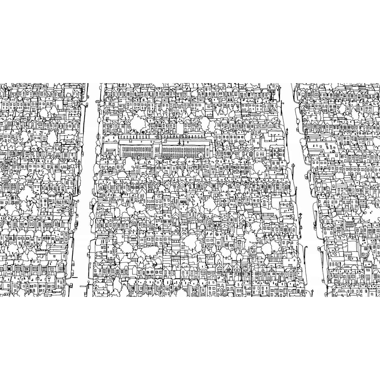 COLOURING BOOK | AMAZING PLACES REAL AND IMAGINED: FANTASTIC CITIES-Books & Stationery-RAINCOAST-Coriander