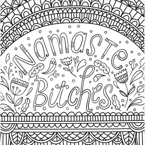 COLOURING BOOK | INNER F*CKING PEACE-Books & Stationery-PETER PAUPER PRESS-Coriander