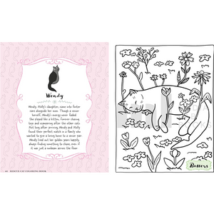 COLOURING BOOK | RESCUE CATS-Uncategorised-RAINCOAST-Coriander