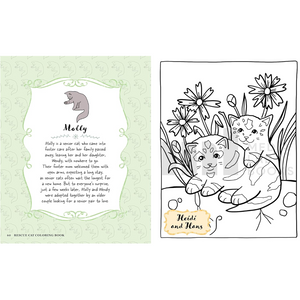 COLOURING BOOK | RESCUE CATS-Uncategorised-RAINCOAST-Coriander