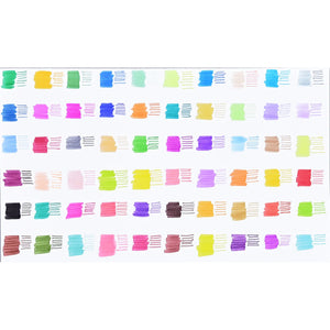 COLOURING MARKERS | SET OF 60 DUAL-TIP-Books & Stationery-PETER PAUPER PRESS-Coriander