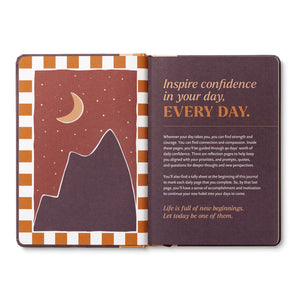 CONFIDENCE EVERY DAY GUIDED JOURNAL-Books & Stationery-COMPENDIUM-Coriander