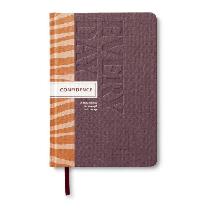 CONFIDENCE EVERY DAY GUIDED JOURNAL-Books & Stationery-COMPENDIUM-Coriander