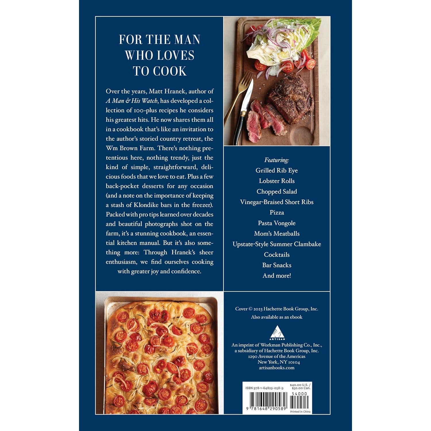 COOKBOOK | A MAN AND HIS KITCHEN-Books & Stationery-HACHETTE BOOK GROUP-Coriander