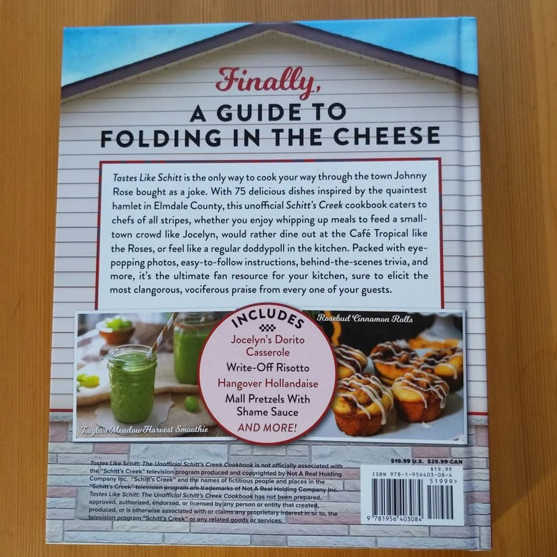 COOKBOOK | TASTES LIKE SCHITT: THE UNOFFICIAL SCHITT'S CREEK COOKBOOK-Books & Stationery-RAINCOAST-Coriander