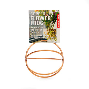 COPPER FLOWER FROG-Home-KIKKERLAND DESIGNS-Coriander