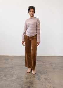 CORDUROY PANTS | OLIVIA WIDE LEG-Denim-FRENCH DRESSING JEANS-Coriander
