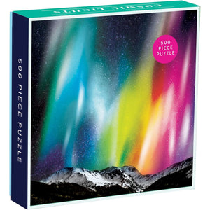 COSMIC LIGHTS 500 PIECE PUZZLE-Fun and Games-RAINCOAST-Coriander