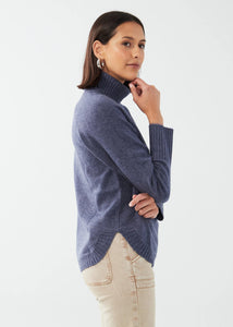 COWL TURTLENECK NECK SWEATER-Jackets & Sweaters-FRENCH DRESSING JEANS-Coriander