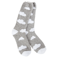 COZY CLOUD SOCKS-Socks-WORLD'S SOFTEST-CLOUD GREY-Coriander