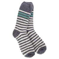 COZY CREW WOMEN'S SOCKS | WINTER MULTI-Socks & Footwear-WORLD'S SOFTEST-Coriander