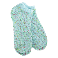 COZY LOW SOCKS-Socks-WORLD'S SOFTEST-AQUA BLUE-Coriander