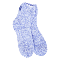COZY QUARTER SOCKS WITH GRIPPERS | PERISAN JEWEL-Socks & Footwear-WORLD'S SOFTEST-Coriander
