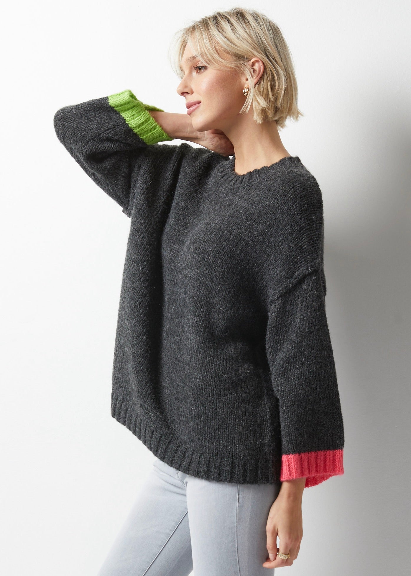 COZY SWEATER-Jackets & Sweaters-ZAKET & PLOVER-Coriander